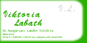 viktoria labath business card